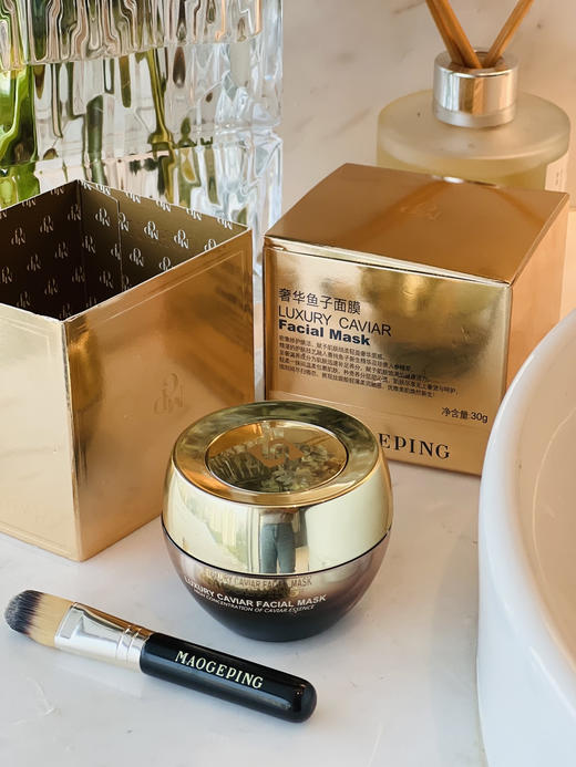 毛戈平鱼子酱面膜涂抹式非睡眠熬夜面膜15g/30g/65g/120g 商品图3
