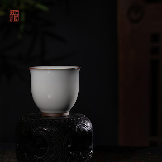 问鼎绪文汝窑若耶杯 商品图1