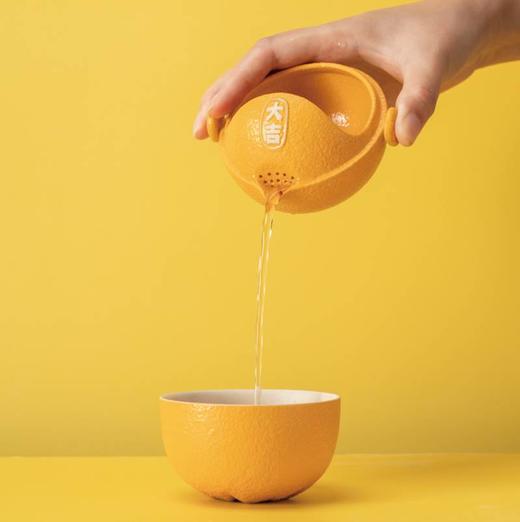 万仟堂 | 大吉大利·快客杯，茶具 陶瓷茶具套装 办公杯 快客杯 易泡壶 礼品专供 商品图3