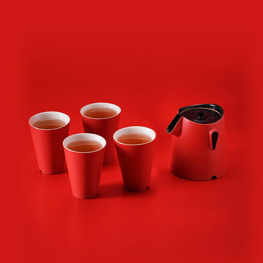 万仟堂 | 高高在上04·随手礼 茶具套装 功夫茶具 陶瓷茶具 日式家用 送礼茶具套装 礼品专供 商品图0