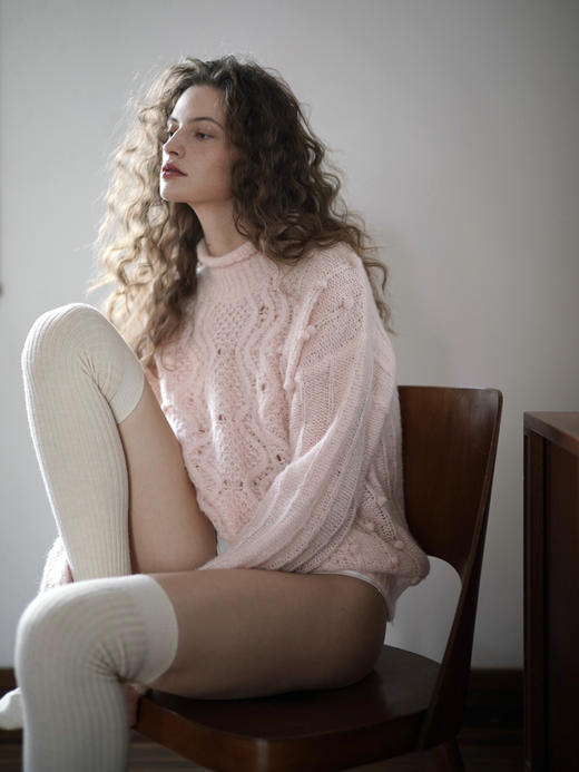 Cream Pink Sweater 商品图3