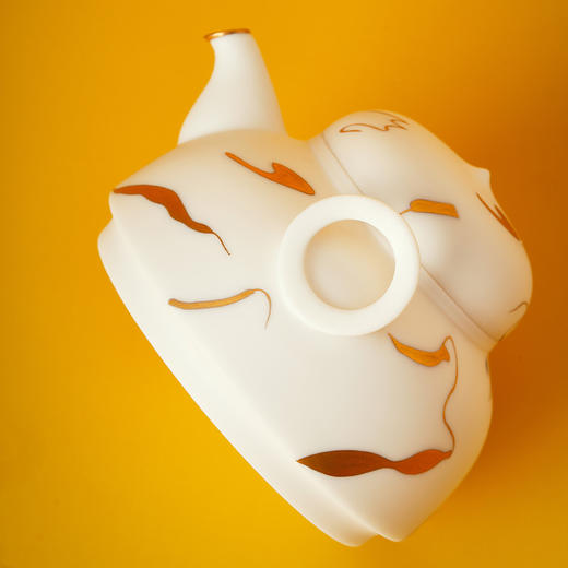 万仟堂 | 海上升明月·易泡壶 旅行茶具套装 便携快客杯 一壶两杯陶瓷功夫茶具 礼盒套装 海上升明月 不建议刻字 炫白素面 商品图8