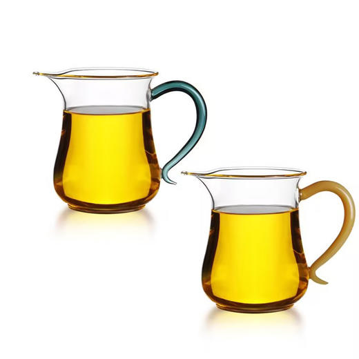 璃海匠心-高硼硅耐高温玻璃静候公道杯400ml 商品图4