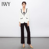 IWY/白色职业西装套装女时尚穿搭套装白色通勤设计感西服新工装C12111+P31355 商品缩略图1