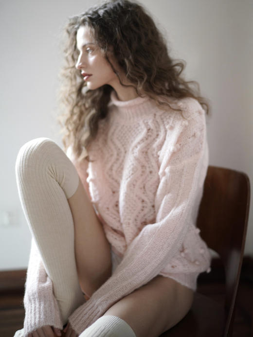 Cream Pink Sweater 商品图2