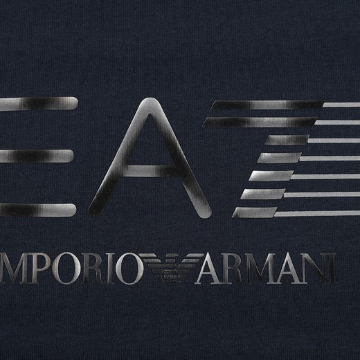 Armani EA7 男士字母logo运动休闲短袖圆领T恤 11153 商品图6