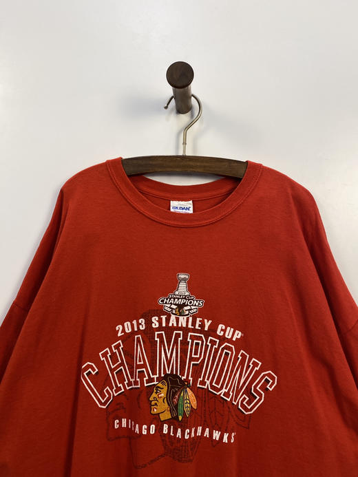GILDAN NHL 美国国家冰球联盟 斯坦利杯（Stanley Cup） 短袖T恤 _SST(2XL) 商品图0