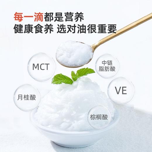 璞匠椰子油食用油海南新鲜冷压初榨护发肤可烘焙健身480ml 商品图1