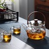 璃海匠心-透明乐栖蒸煮壶1000ML围炉煮茶壶养生泡茶提梁壶碳炉电陶炉家用 商品缩略图4