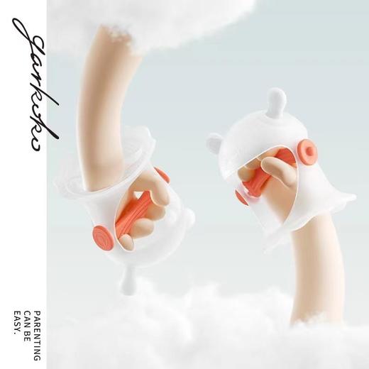 garkoko磨牙棒婴儿牙胶两只装/小蓝杯儿童学饮杯/小蘑菇牙胶安抚防吃手神器 商品图5