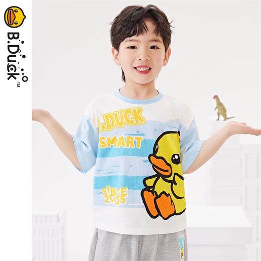 B.Duck小黄鸭童装夏季短袖T恤105-150 BF2402013 商品图4