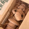 日本陶土人偶摆件X0476 全新保存品 商品缩略图5