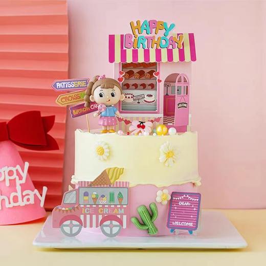 【超级露西2】叮当CAKE爆款生日蛋糕-鲜果奶油蛋糕 商品图0