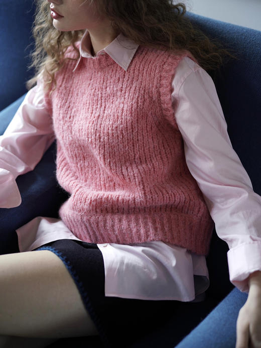 Rose Pink Vest 商品图2