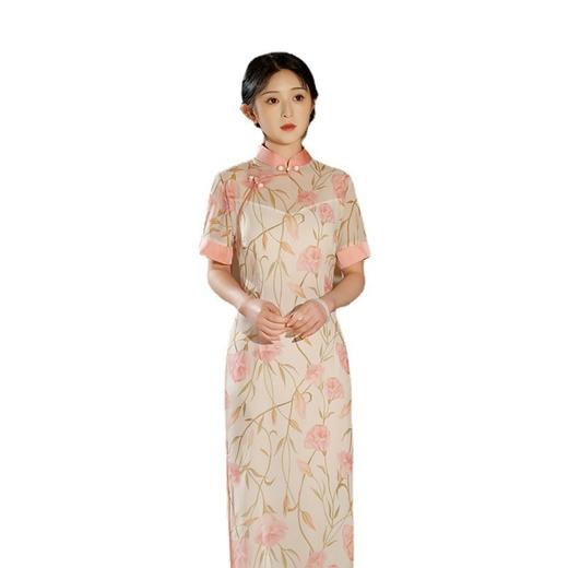 春夏新款，国风女装中式复古修身旗袍连衣裙MY-2523 商品图4