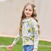 mettekids女童毛衣儿童春秋款打底棉羊绒中大童轻薄卡通针织开衫 商品缩略图2