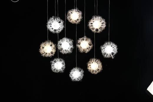 5头华花蒲公英吊灯串（运费自理） 商品图0