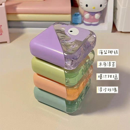 【犹如体香般动人 自带体香的秘诀】呆萌栀尚小萌兽，怪兽香水情绪，脾气呆萌傻瓜口袋方块 携带方便男女士持久留香淡香 商品图1