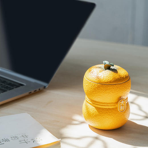 万仟堂 | 大吉大利·办公杯 茶具 陶瓷茶具套装 办公杯 快客杯 易泡壶 礼品专供 商品图3