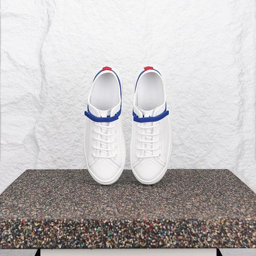 简约百搭 直述NOMORELIE  魔术贴小白鞋 商品图3