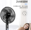 美的（Midea）电风扇落地扇 5叶 家用风扇 摇头定时升降强风轻音台式风扇 16吋五叶定时FS40-15F1（黑色） 商品缩略图0