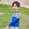 mettekids男童毛衣儿童春秋新款上衣童装打底衫中大童圆领针织衫 商品缩略图2