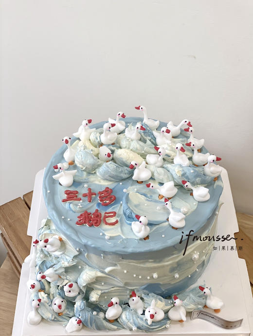 「男士」三十鹅立 立体摆件 商品图0