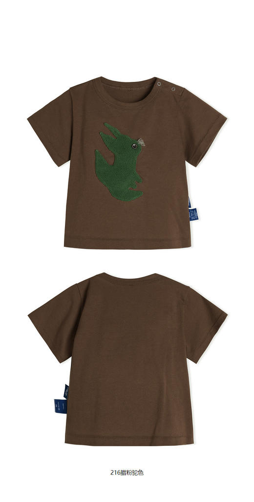 jnby  23年夏款 棉质柔软细腻短袖T恤  YN4111460 商品图8