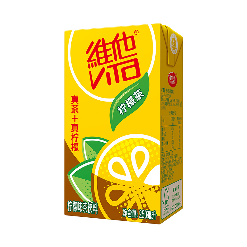 维他柠檬茶250ml盒装（17030032）