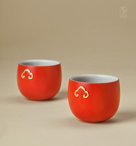 万仟堂 | 如意双喜·随手礼 整套茶具 陶瓷功夫茶具 家用 客厅 茶具套装 礼盒装 送礼茶具 商品图0