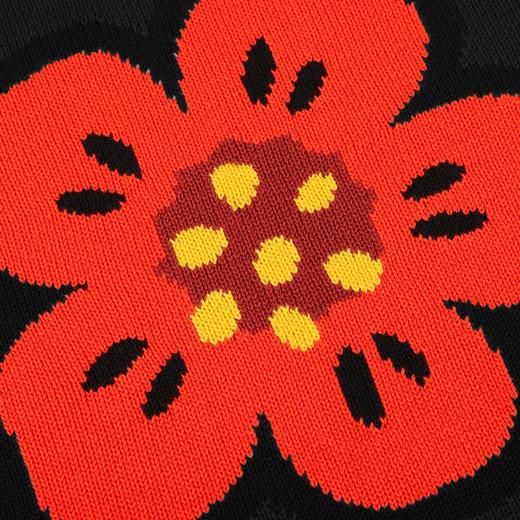 【超惠秒】KENZO 高田贤三 男女通款 全棉海棠花针织logo套头毛衣11097 商品图5
