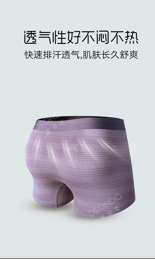 迪兰多精品男士内裤80支兰精莫代尔棉超舒适透气22903702 商品图4