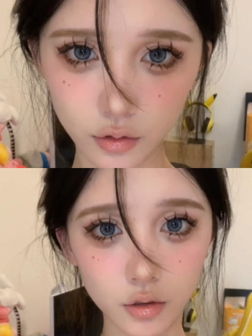 大直径混血丨冰凉布鲁·Jellibo丨14.5mm（年抛/2片装） 商品图1