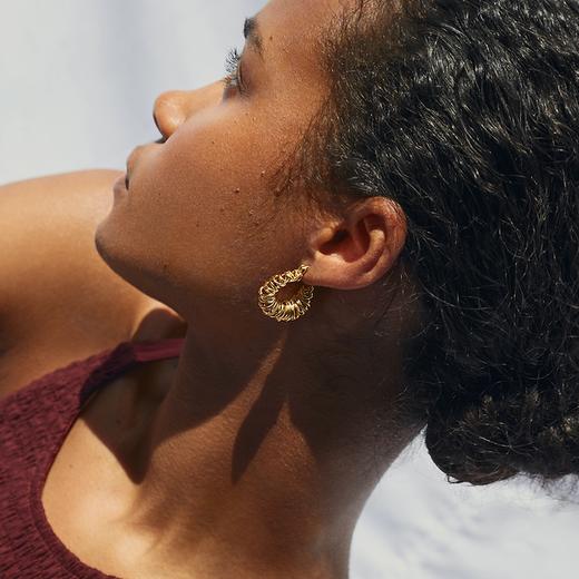 北京仓｜Shyla-凯特王妃 同款-Biaritz-环状 耳环［英国设计师］ 商品图5