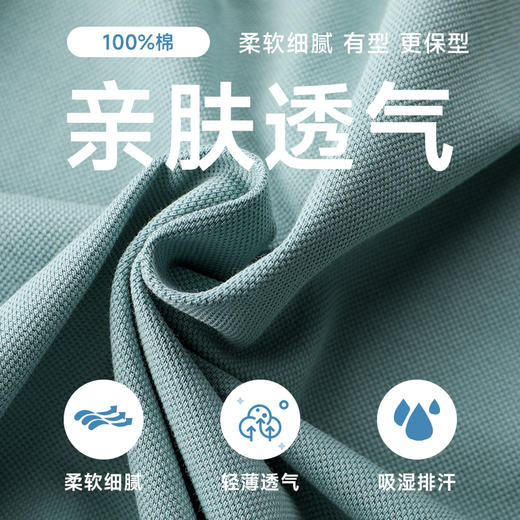 【新款DG】大依优型大码全棉净版短袖POLO衫翻领夏季加肥加大肥佬休闲商务宽松透气 商品图1