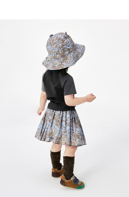 jnby  23年夏款 府绸印花设计短款腰裙  YN4D11440 商品图5