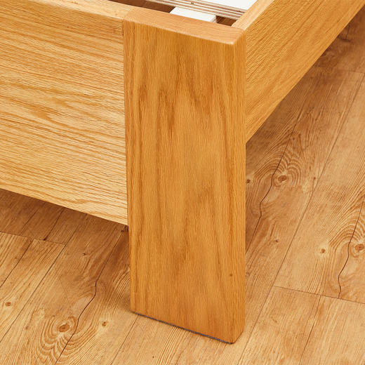 【家具】木床  N茉莉 浅棕色/中棕色  单人/双人/大双人 商品图5