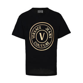 VERSACE JEANS COUTURE范思哲男装男士LOGO图案T恤 11149