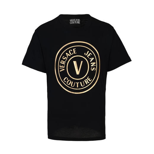 VERSACE JEANS COUTURE范思哲男装男士LOGO图案T恤 11149 商品图0