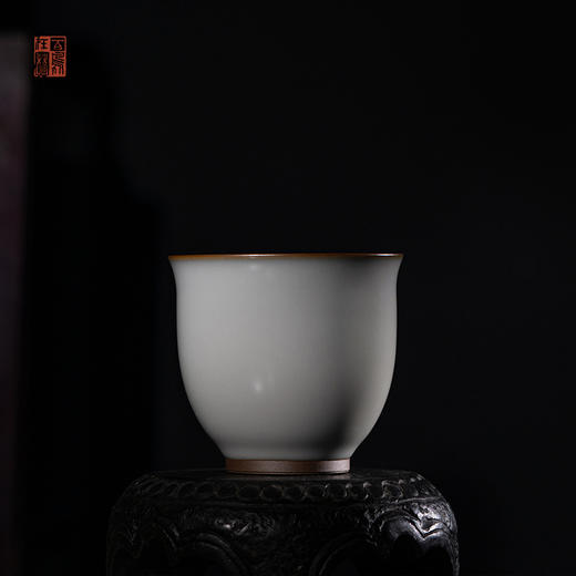 问鼎绪文汝窑若耶杯 商品图0