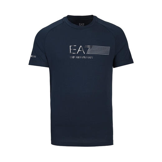 Armani EA7 男士字母logo运动休闲短袖圆领T恤 11153 商品图0