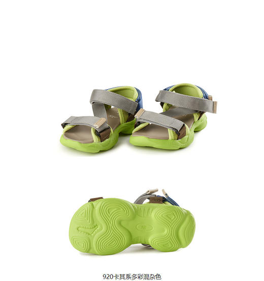 jnby  23年夏款  易打理一字扣凉鞋  6N4M12850 商品图8