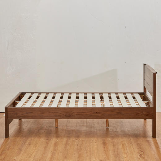 【家具】木床  N茉莉 浅棕色/中棕色  单人/双人/大双人 商品图12