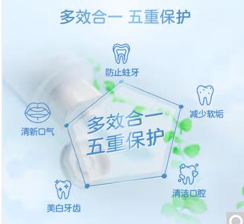 安利丽齿健多效含氟牙膏200g 商品图2