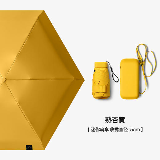 【揣兜就走 晴雨两用】UPF50+隔热降温便携黑胶雨伞 商品图12