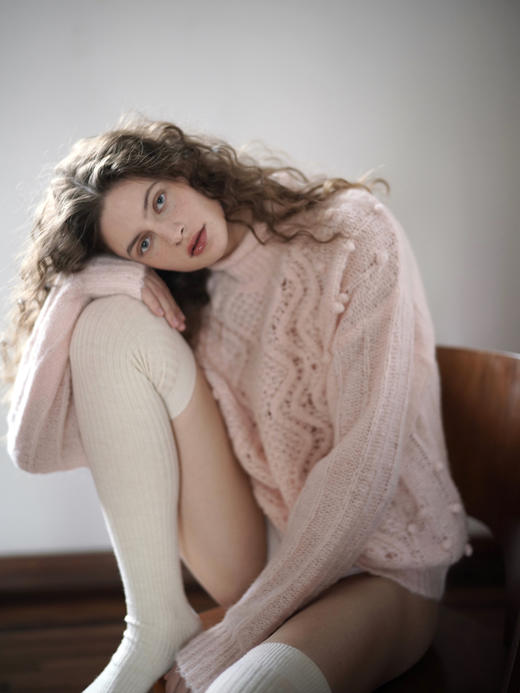 Cream Pink Sweater 商品图4
