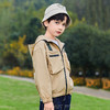 mettekids儿童外套男童春秋新款时尚童装中大童连帽休闲短款风衣 商品缩略图2