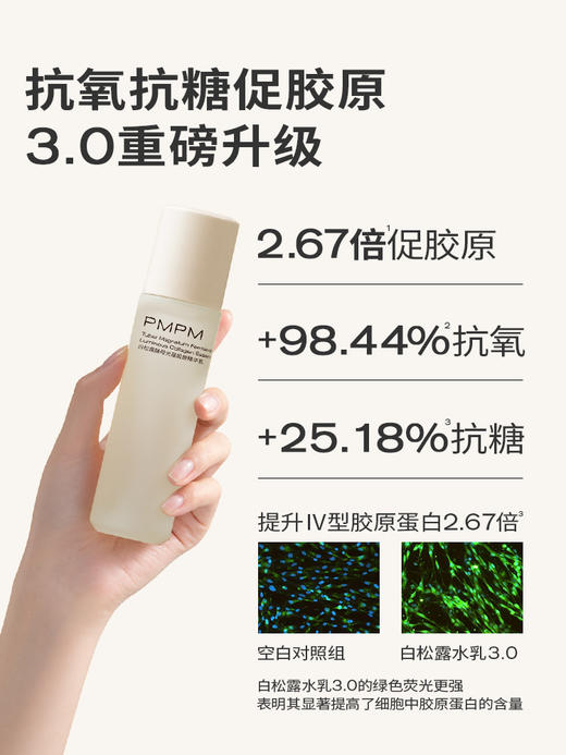 【7维补胶原】PMPM白松露胶原水乳紧致保湿弹嫩精华面部套装护肤新 商品图4