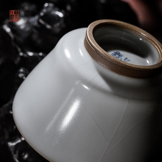 问鼎绪文汝窑 罗浮杯 商品图3