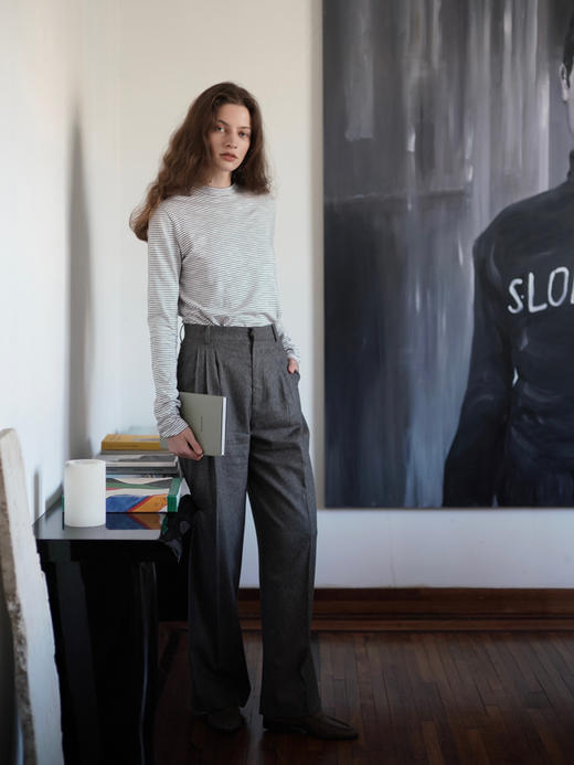 Blue Striped T-shirt 商品图2